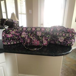 Vera Bradley “Retired” Purple Punch 3 Piece Set